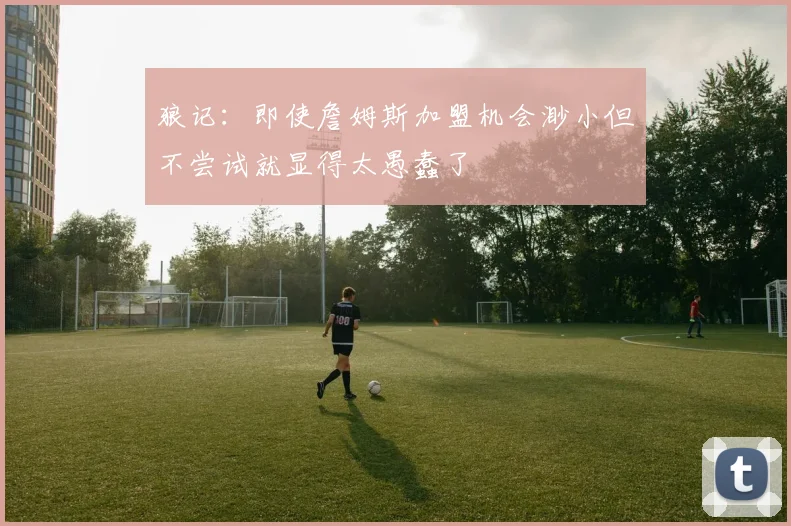 狼记：即使詹姆斯加盟机会渺小但不尝试就显得太愚蠢了
